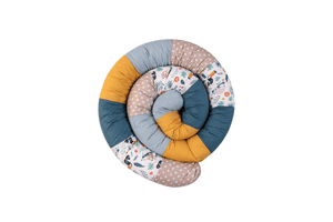 Tour de lit traversin enfant jungle 300 cm