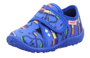 Pantoffel vlekkerig blauw (medium)