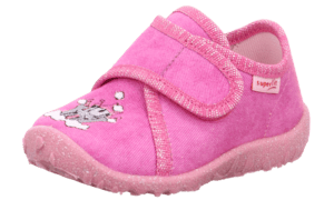 Pantoffel vlekkerig roze