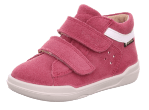 Lav sko Superfree rosa / hvit (medium)