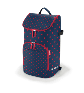 Bolsa Citycruiser puntos mixtos rojo