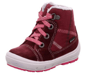 Laarzen Groovy rood/roze (medium)