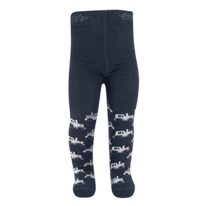 Babystrumpfhose Trecker navy