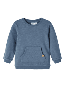 Sweatshirt Nbmlauritz China Blauw