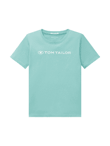 T-shirt Logo Print Dusty Green