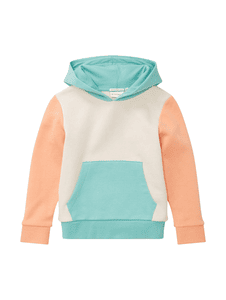 Hoodie Color block Dusty Green