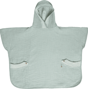 bébé jou® badeponcho Green Cotton Pink