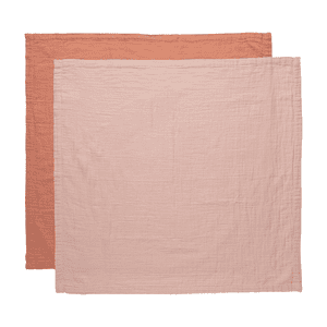 bébé-jou ® Salviettine di mussola per neonati Pure Cotton Rosa