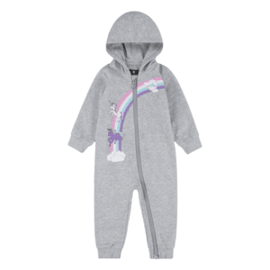 Overall Regenbogen grau