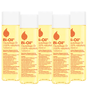 Bi-Oil Hautpflege-Öl Natural, 5x 125 ml