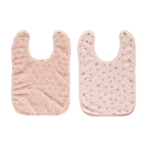 bébé jou® Lätzchen 2er Pack Fabulous Wish Pink