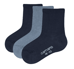 Baby Socks 3-Pack marinblått