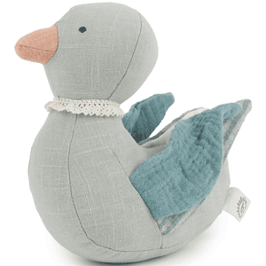 Peluche Pato azul 18cm