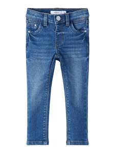 Džíny Nmfpolly Medium Blue Denim