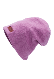 Bonnet Slouch mélange rose