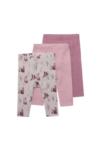 Hust & Claire Legíny 3-pack Liva Dusty Rose