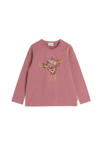 Camiseta Hust & Claire Alma Baby Plum