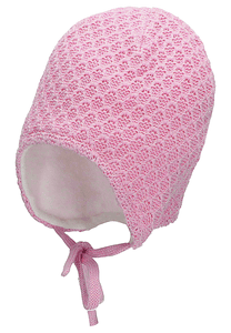 Strickmütze rosa