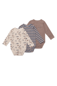 Hust & Claire Body 3-Pack Betram Deer Brown Melange