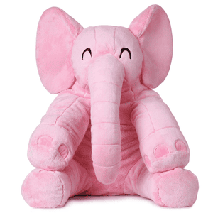 Elefante di peluche Mara XXL rosa