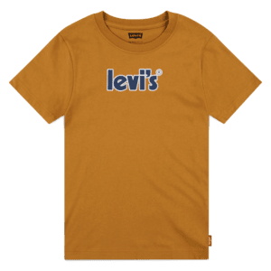 Levi's T-shirt met opdruk lichtbruin