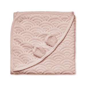 Cam Cam® COPENHAGEN Handduk med huva och öron Baby Pink