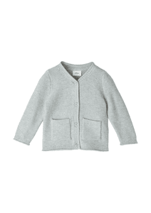 Strickjacke grey