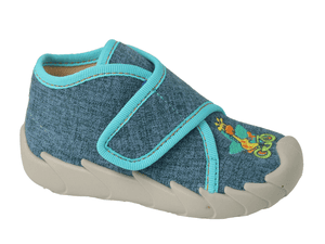 Elefanten Skipp pantoffel marine/turquoise