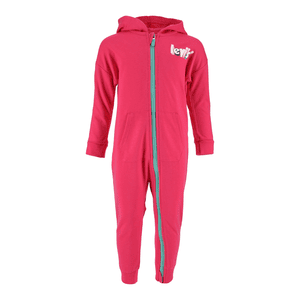 Levi's Overall mit Kapuze pink