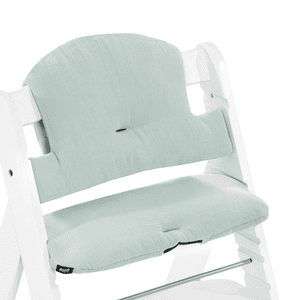 Coussin d'assise de chaise haute enfant Select mousseline menthe