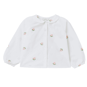 Camicetta Allover - Print Floral white