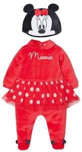 Romper Set Minnie červená