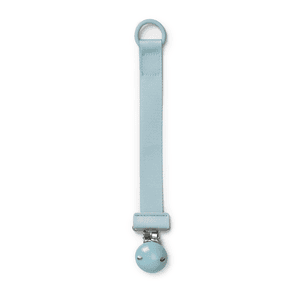 fopspeenband met houtdetail, Aqua Turquoise