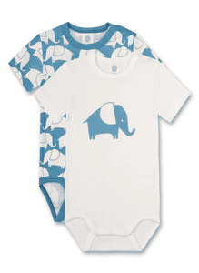 Body Elefant Doppelpack offwhite/blau