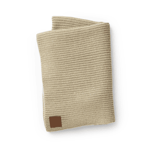 Coperta di lana lavorata a maglia  Pure Khaki