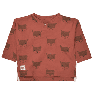 Shirt fox gedessineerd