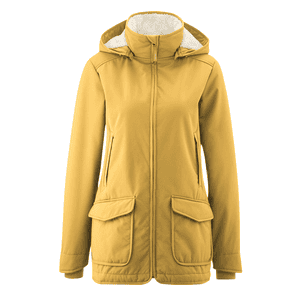 Äitiystakki All-weather Cosy Allrounder mustard