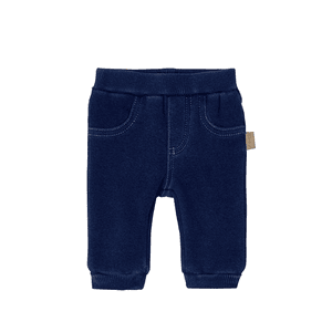 Babyjeans med blå fôr