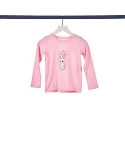 Shirt met lange mouwen Zacht Roze