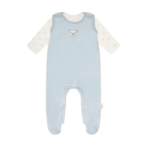 Set di pagliaccetti blu celeste