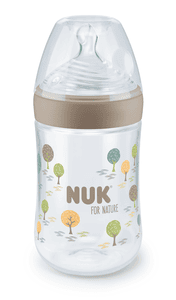 Babyfles voor Nature 260ml, bruin