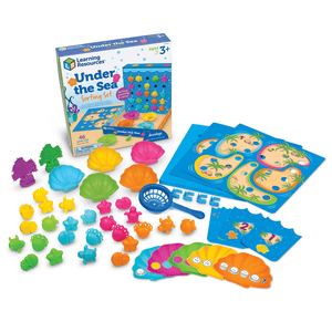 Jeu tri de formes sous-marines