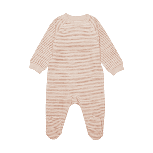 Tuta LS Velour Cameo Rose