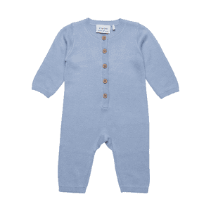 Overall Bamboo Knit Blue Fog