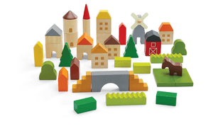 Plan toys Play Blocks Village