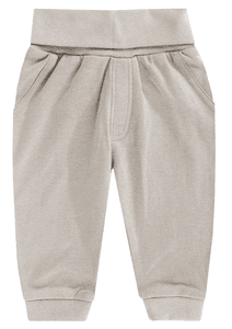 Joggingbyxor BABY ON TOUR beige melange