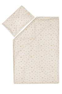 Juego de cama 100 x 140 cm beige