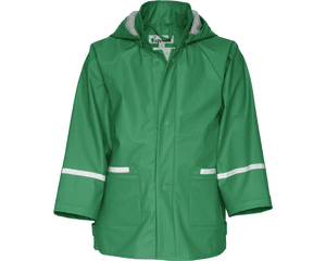 Regenjacke basic grün