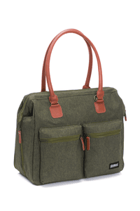 Bolso cambiador Oxford Verde Oscuro Melange