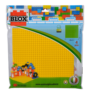 Blox 4x byggplatta 25x25cm vardera